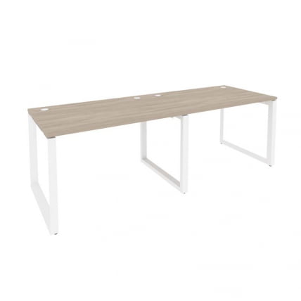 Рабочая станция на О-образном м/к ONIX O.MO-RS-2.2.8 Дуб Аттик/Белый_0