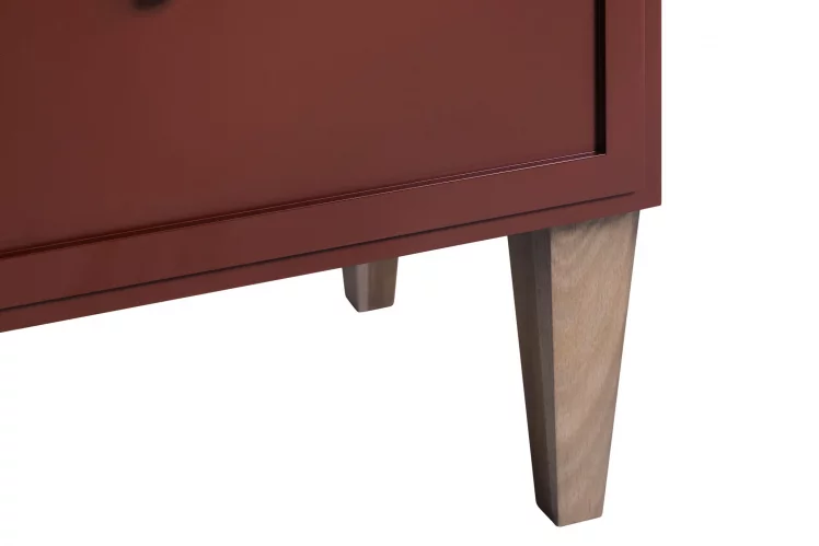 Тумба прикроватная Norton кармин Norton (ТП) Кармин_5
