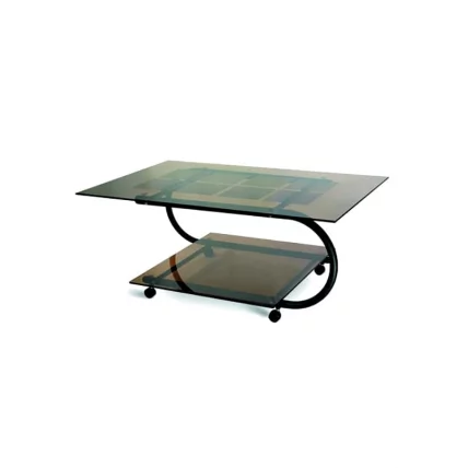 Стол журнальный Дуэт 10 Чёрный/ тонированное_0