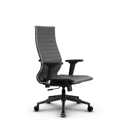 Кресло офисное МЕТТА Комплект 10/2D, Основание 17832 Комплект 4 Серое_1