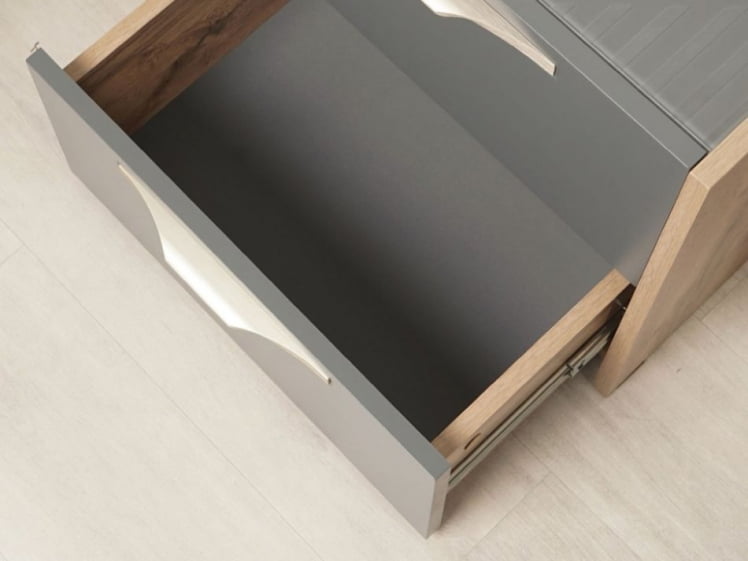 Комплект мебели для спальни Монако 902 №1 Дуб Вотан Оникс Графит Десерт Серый_11