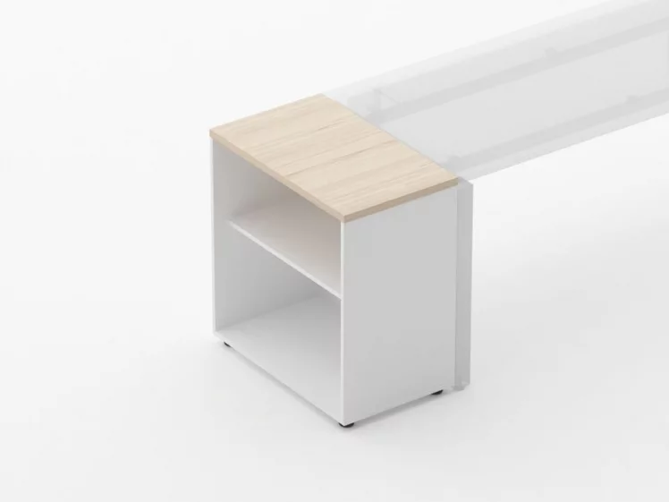 Тумба открытая Deka 9.01.07 Туя/Белый_1