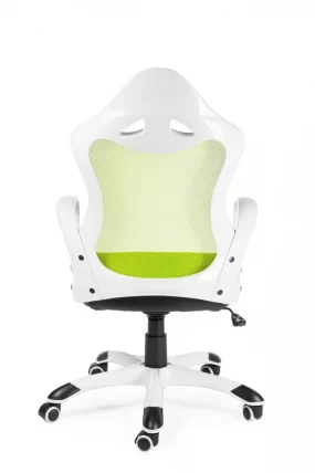Кресло офисное Тесла CX0398H01 White green_3