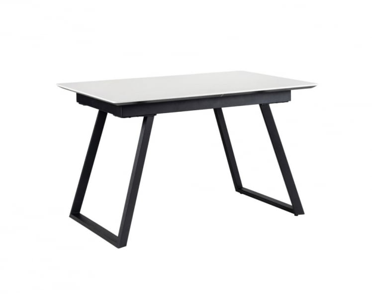 Стол Пеле раздвиж. 140-180 Светлый мрамор/Бабочка_0