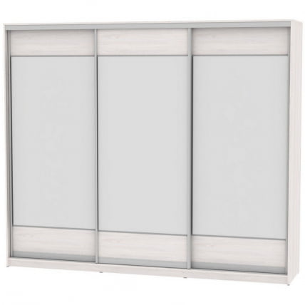 Шкаф-купе B-230х270х60-3(ЯАС-D8D8D8)_0