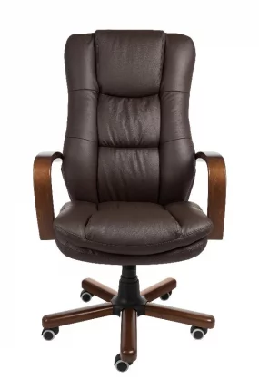 Кресло для руководителя AV 123 Шоколад_2