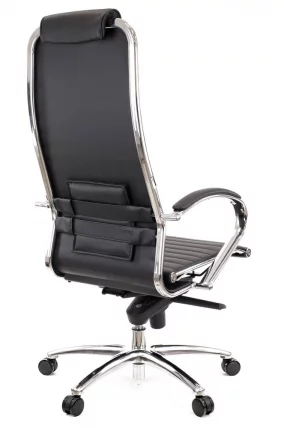 Кресло руководителя Deco экокожа Черный_2