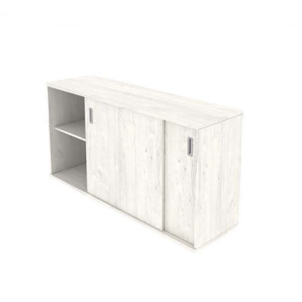 Шкаф-купе низкий STYLE Л.ШК-3.2 Дуб Наварра_0