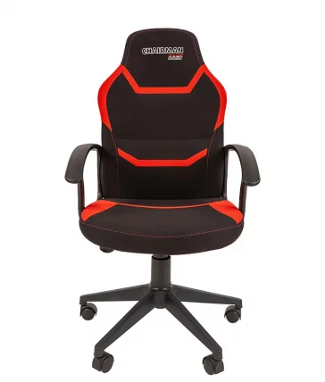 Кресло для геймеров CHAIRMAN GAME 9 NEW Черный-красный_1