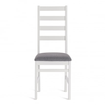 Стул SWEDEN Многослойная фанера, 41*40*99 см, white, ткань темно-серая (150)_4