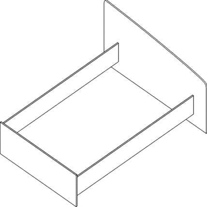 Кровать Проспект Гм.КРО-15 венге_0