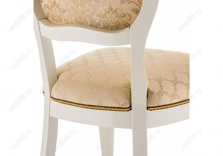 Стул деревянный Лауро Патина золото-Бежевый_4