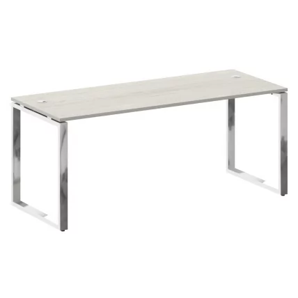 Стол рабочий руководителя METAL SYSTEM DIRECT БО.СРР-5.7 Дуб Наварра_0