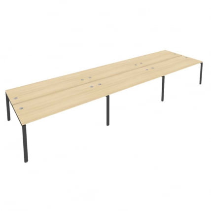 Рабочая станция на 6 раб.места Metal System Б.СМ-6.5 Акация/Антрацит_0