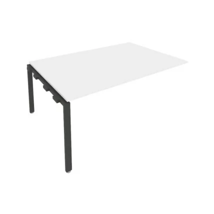 Проходной наборный элемент переговорного стола Metal System Б.ППРГ-5 Белый/Антрацит_0