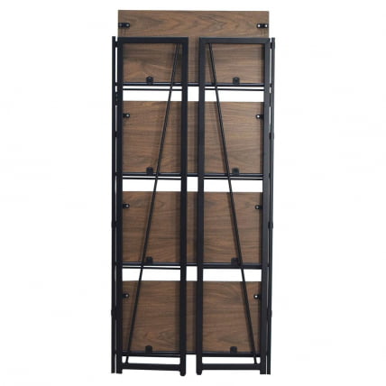 Стеллаж на металлокаркасе BRABIX LOFT SH-001 Мореный дуб_6