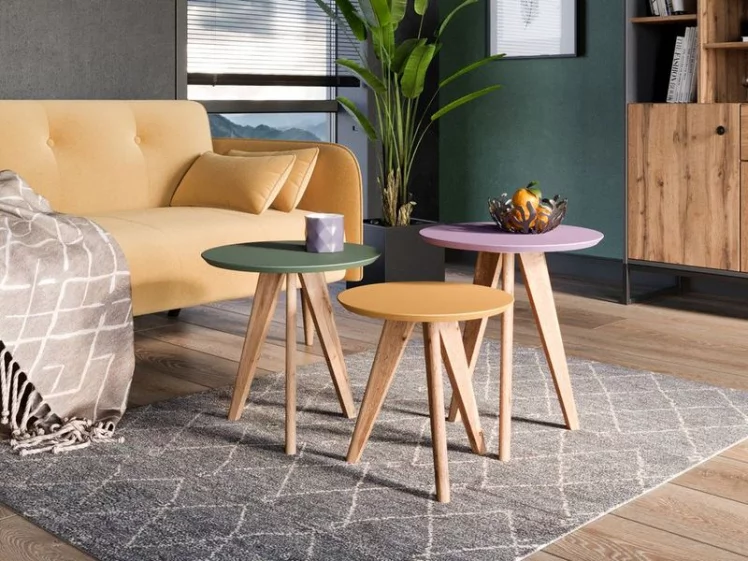 Стол журнальный Тип 8 400 Болотный Дуб Вотан_3