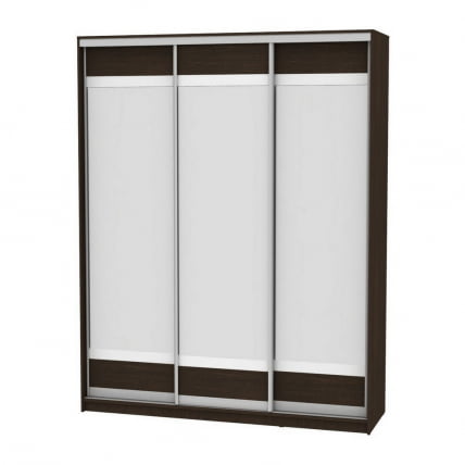 Шкаф-купе B-230х180х60-3(Венге-D10D10D10)_0