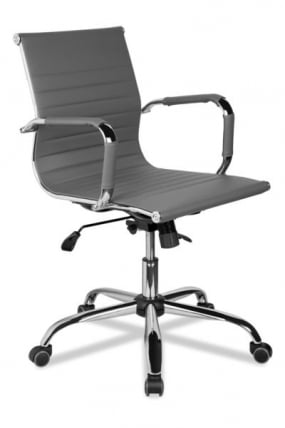 Кресло для персонала CLG-620 LXH-B Grey_0