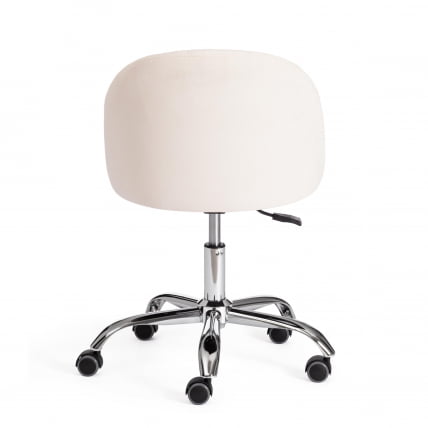 Кресло MELODY флок , молочный, 4_3