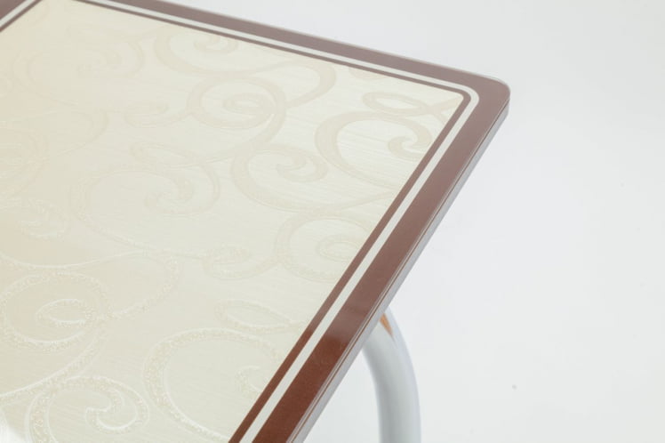 Стол обеденный Аспен КЗ(6195) венге,завитки крем_9