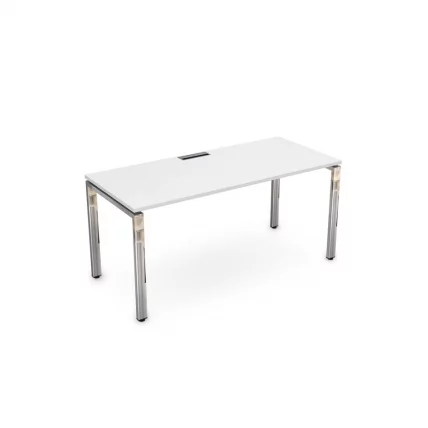 Стол рабочий, прямолинейный GLOSS LINE НСР-П.006.2 Белый Премиум_0