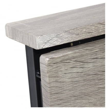 Стол на металлокаркасе BRABIX LOFT CD-001 Дуб антик_7