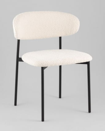 Стул Севйн букле молочный / Sevyn_0