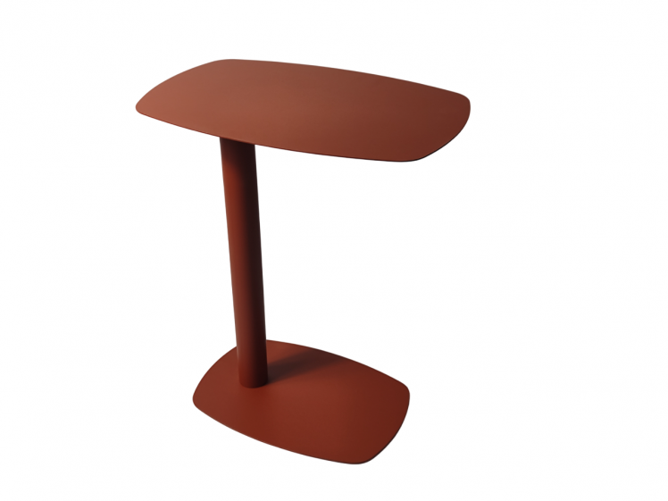 Журнальный столик Eanna S металл красный_1