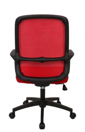 Операторское кресло Everprof Bamboo Сетка Красный_3