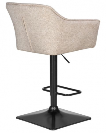 Стул барный DOBRIN RALF (бежевый твид (LEO26)) 2 шт_4