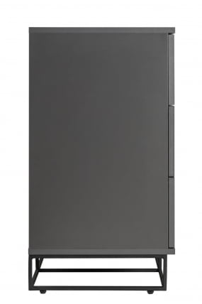 Комод 3 ящика CITY 400955801h Графит_6