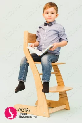 Растущий стул Усура Древесный_7