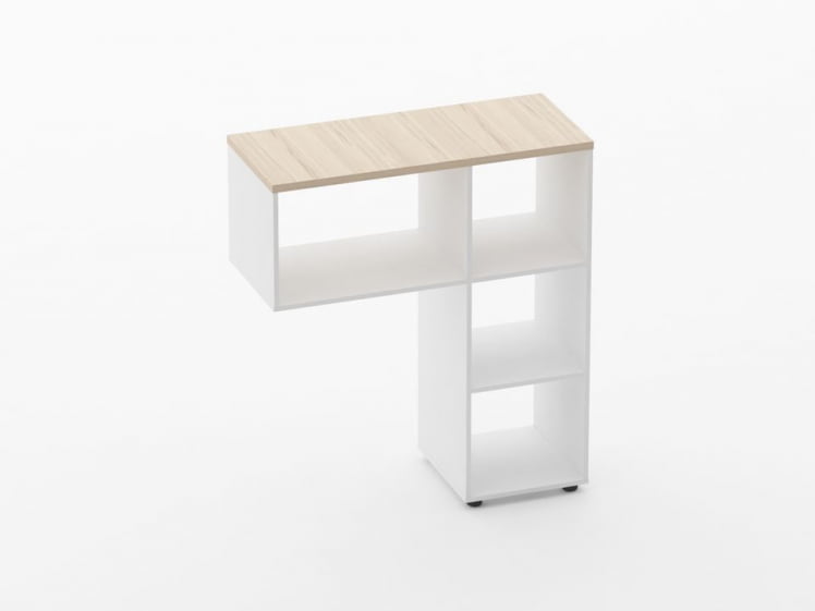 Стеллаж к столу Deka 9.06.10 Туя/Белый_0