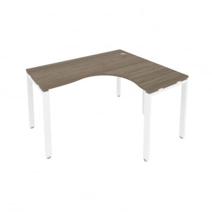 Стол письменный METAL SYSTEM Б.СА-3 Пр Вяз/Белый_0