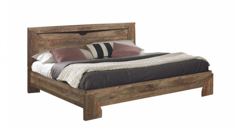 Кровать 1400 Лючия 33.08-01 с настилом Кейптаун Венге_0