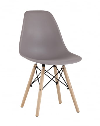 Стул Еамес Стиле ДСВ темно-бежевый (разборный каркас) / Eames Style DSW_0