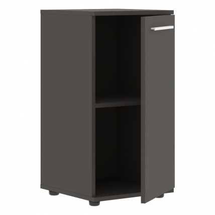 Шкаф колонка с глухой малой дверью EDIS ELCS 42.1 Мокко Белый Мокко_1