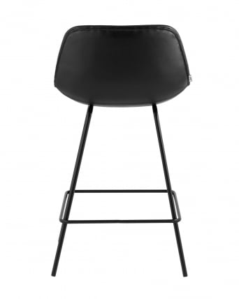 Стул полубарный Деймон (ПБ) экокожа Черный_3