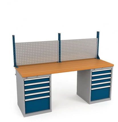 Верстак ВС-200-09 Бук + Экран ВС-200-Э1_0