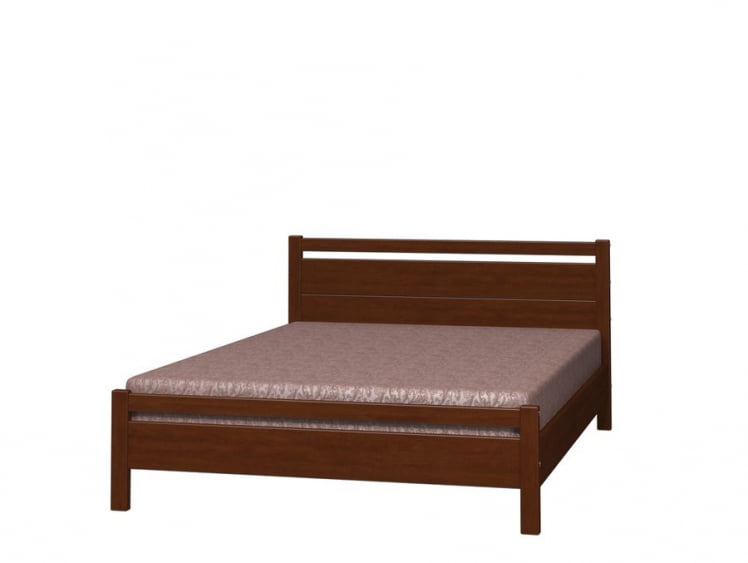 Кровать из массива Вероника 1 200х90 Орех_0