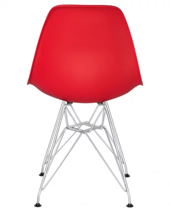 Стул обеденный DOBRIN DSR ножки хром Красный R-02_4