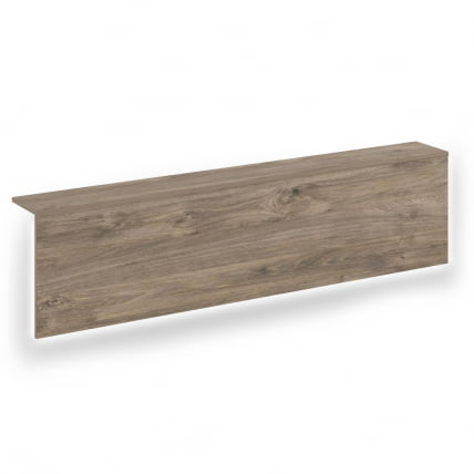 Накладка с подсветкой прямая высокая на 2 модуля О.R-F.MP.V-158 ONIX О.R-NP.V-158.2.S Тиквуд Темный_0