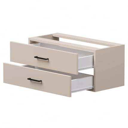 Модуль с ящиками для стеллажа металлического (комплект элементов стеллажа) Everprof EVO 254Н012 Кашемир Черный_1