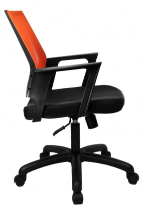 Кресло 1150 TW PL Оранжевый/Черный_1