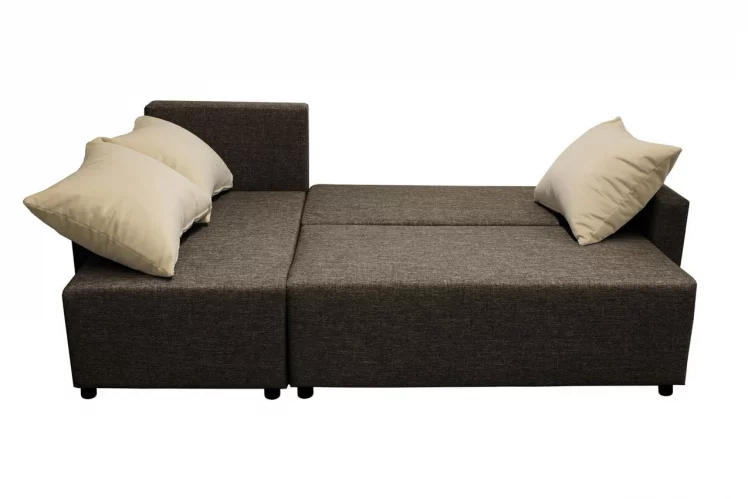 Угловой диван Sherry (3 категория) с механизмом подъема оттоманки Балтик Кофе Латте_3