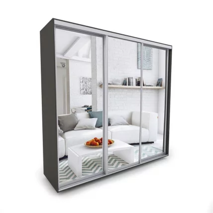 Шкаф-купе 3-х дверный Акцент-Сим З 1800х600 Венге_0