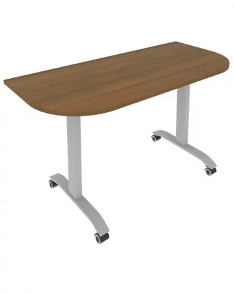 Стол радиусный складной мобильный MOBILE SYSTEM СМ-5.1 Орех Гварнери_0