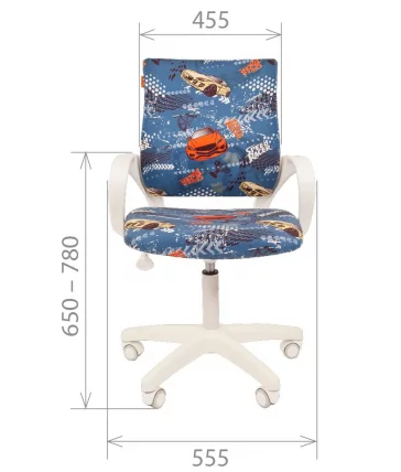 Детское кресло CHAIRMAN KIDS 103 Машинки_1