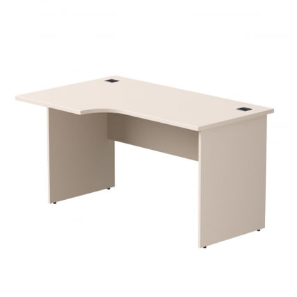 Стол эргономичный с опорами ЛДСП Everprof EVO 254S013 (левый) Кашемир_0